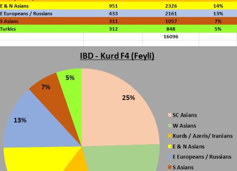 A detailed look at East & North Eurasian Gene Flow to South & West Asians