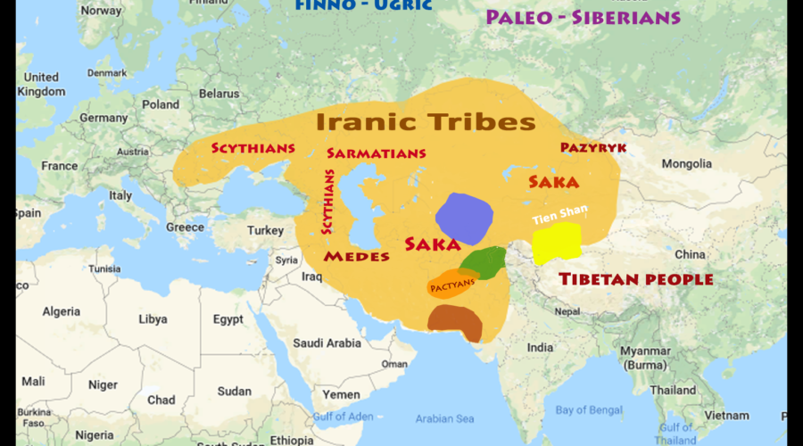 Impact of the Iron Age Saka and Scythians on the demography of Kurds